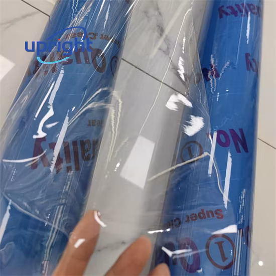 Fournisseur de film PVC transparent en usine, épaisseur personnalisée, rouleau de feuilles transparentes pour rideaux à bandes